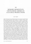 Research paper thumbnail of Memory Moments in Vietnamese American Cultural Productions