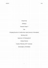 Research paper thumbnail of Changing Dynamics of mobile phone repair business in Ahmedabad