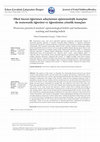 Research paper thumbnail of Okul öncesi öğretmen adaylarının epistemolojik inançları ile matematik öğretimi ve öğrenimine yönelik inançları