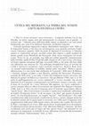 Research paper thumbnail of BONFIGLIOLI S. (2018) L'etica dei migranti, la terra del nomos: l'attualità della chōra /The ethics of migrants, the earth of the nomos: The topicality of chōra