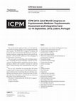 Research paper thumbnail of ICPM 2013: 22nd World Congress on Psychosomatic Medicine ‘Psychosomatic Assessment and Integrative Care’,12–14 September, 2013, Lisbon, Portugal