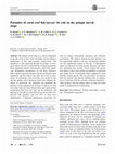 Research paper thumbnail of Parasites of coral reef fish larvae: its role in the pelagic larval stage