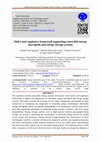 Research paper thumbnail of Policy and regulatory framework supporting renewable energy microgrids and energy storage systems