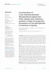 Research paper thumbnail of Corroboration of cross-reactivity between Mycobacterium leprae and hosts’ salivary and cutaneous proteins: A hope for prognostic biomarkers for the pathogenesis of reactions in leprosy