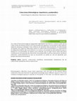 Research paper thumbnail of Colecciones entomológicas: importancia y problemática