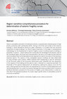 Research paper thumbnail of Region-Sensitive Comprehensive Procedure for Determination of Seismic Fragility Curves