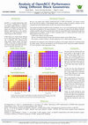 Research paper thumbnail of Analysis of OpenACC Performance using Different Block Geometries