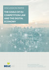 Research paper thumbnail of EU Competition Law Goals and the Digital Economy