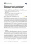 Research paper thumbnail of Is Transient and Persistent Poverty Harmful to Multimorbidity?: Model Testing Algorithms