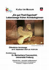 Research paper thumbnail of Einführung bei der Vernissage zur Ausstellung „Frühe Archäologinnen“ im Ortsmuseum Nackenhem - Muxum