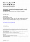 Research paper thumbnail of Generating turbulence using passive grids in wind tunnel testing