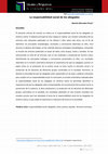 Research paper thumbnail of La responsabilidad social de los abogados