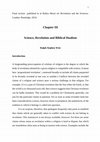 Research paper thumbnail of Science, Revelation and Biblical Dualism