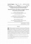 Research paper thumbnail of Emotional sensitivity and resilience in emergency operators in the province of El Oro-Ecuador