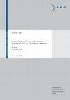 Research paper thumbnail of Intermarriage, Language, and Economic Assimilation Process: A Case Study of France