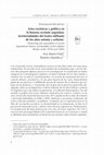 Research paper thumbnail of Artes escénicas y política en  la historia reciente argentina:  territorialidades del teatro militante  de los años setenta y ochenta