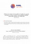 Research paper thumbnail of Préface de la thèse de Gwenaëlle Le Goullon Les grands ensembles en FranceGenèse d’une politique publique (1945-1962)Editions du CTHS 2014