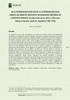 Research paper thumbnail of De la problematización social a la problematización pública del derecho educativo de migrantes indígenas en contextos urbanos: la educación de los niños y niñas qom (toba) en Rosario, Santa Fe, Argentina (1986-1990)