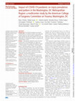 Research paper thumbnail of Impact of COVID-19 pandemic on injury prevalence and pattern in the Washington, DC Metropolitan Region: a multicenter study by the American College of Surgeons Committee on Trauma, Washington, DC