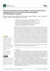 Research paper thumbnail of Opioid Prescribing for Osteoarthritis: Cross-Sectional Survey among Primary Care Physicians, Rheumatologists, and Orthopaedic Surgeons