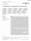 Research paper thumbnail of A transdisciplinary co-conceptualisation of marine identity