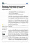 Research paper thumbnail of Historical Text Line Segmentation Using Deep Learning Algorithms: Mask-RCNN against U-Net Networks