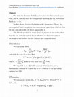 Research paper thumbnail of General Relativity in Two-Dimensional Space-Time