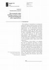 Research paper thumbnail of The economic value building creation in the group purchasing and sales organizations