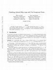 Research paper thumbnail of Classifying (near)-Belyi maps with Five Exceptional Points