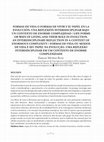 Research paper thumbnail of Formas de vida o formas de vivir y su papel en la evolución. Una reflexión interdis-ciplinar bajo un contexto de enorme complejidad