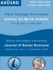 Research paper thumbnail of "Bir Sovyetleştirme Metodu Olarak Kızıl Yurtlar", Afyon Kocatepe Üniversitesi Sosyal Bilimler Dergisi, 26 (3), 2024, s. 1332-1350