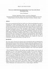 Research paper thumbnail of Peace in an Authoritarian International Order Versus Peace in the Liberal International Order