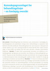 Research paper thumbnail of Kunnskapsgrunnlaget for behandlingslinjer – en foreløpig oversikt