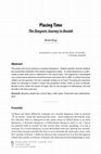 Research paper thumbnail of Placing Time: The Diasporic Journey to Beulah