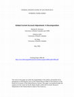 Research paper thumbnail of Global Current Account Adjustment: A Decomposition