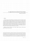 Research paper thumbnail of Les angles décorés des mastabas de l'Ancien Empire