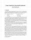 Research paper thumbnail of A'ingae reduplication is phonologically optimizing