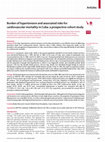 Research paper thumbnail of Burden of hypertension and associated risks for cardiovascular mortality in Cuba: a prospective cohort study