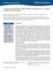 Research paper thumbnail of A cryptic imatinib-sensitive G3BP1-PDGFRB rearrangement in a myeloid neoplasm with eosinophilia