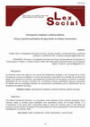 Research paper thumbnail of Participación ciudadana y políticas públicas. Pensar la gestión participativa del agua desde un enfoque comunicativo