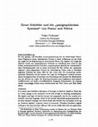 Research paper thumbnail of Ernst Schröder und die ``pasigraphischen Systeme'' von Peano und Peirce