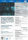 Research paper thumbnail of Power of Habits and Habits of Power Customs, Uses, and Social Practices