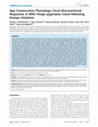 Research paper thumbnail of Ape Conservation Physiology: Fecal Glucocorticoid Responses in Wild Pongo pygmaeus morio following Human Visitation