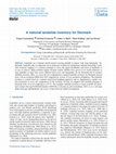 Research paper thumbnail of A national landslide inventory for Denmark