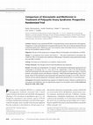 Research paper thumbnail of Comparison of Simvastatin and Metformin in Treatment of Polycystic Ovary Syndrome: Prospective Randomized Trial