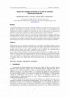 Research paper thumbnail of Impact des conditions d'usinage sur la zone du matériau affectée par le procédé