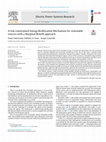 Research paper thumbnail of A risk-constrained Energy Reallocation Mechanism for renewable sources with a Marginal Benefit approach