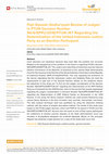 Research paper thumbnail of Fiqh Siyasah Qodha'iyyah Review of Judges' in PTUN Decision Number 56/G/SPPU/2018/PTUN-JKT Regarding the Determination of the United Indonesia Justice Party as an Election Participant