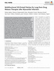 Research paper thumbnail of Multifunctional 3D‐Printed Patches for Long‐Term Drug Release Therapies after Myocardial Infarction