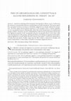 Research paper thumbnail of Per un'archeologia del concettuale: alcune riflessioni su Theaet. 184-187